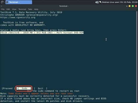 TestDisk Step by Step Guide 的图像结果