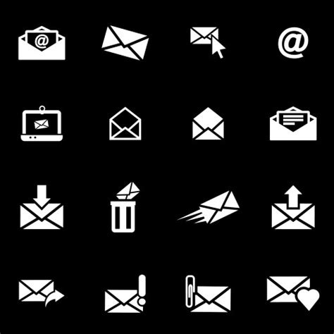 Email Icon White Vector Images (over 170,000)