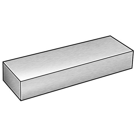 Zoro Select Bar, Rect, Stl, 1018, 3/4 x 1 1/4 In, 1 Ft 18F.75X1.25-12 ...