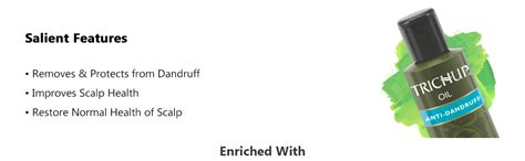 Buy Trichup Anti-Dandruff Hair Oil - Enriched with Neem, Lemon ...