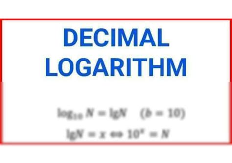 Logarithm Formulas 的图像结果