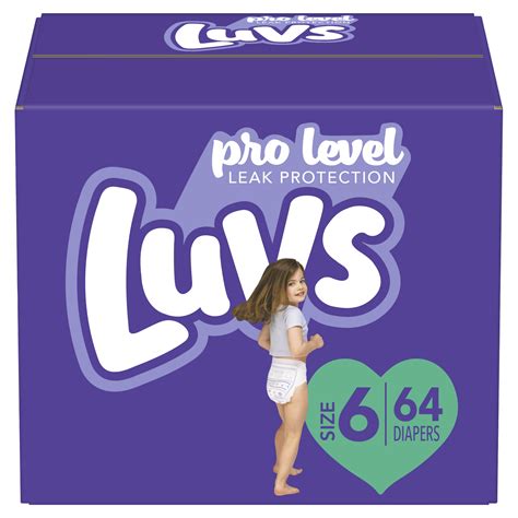Luvs Pro Level Leak Protection Diapers Size 6 64 Count – Walmart Inventory Checker – BrickSeek