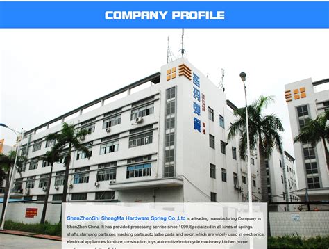 Company Overview - Shenzhen Shengma Hardware Spring Co., Ltd.