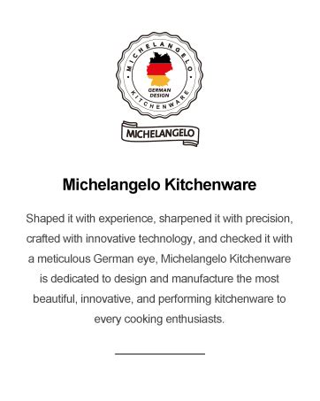 Buy MICHELANGELO Cast Iron Braiser Pan with Lid 30cm, 3.5L Enameled ...