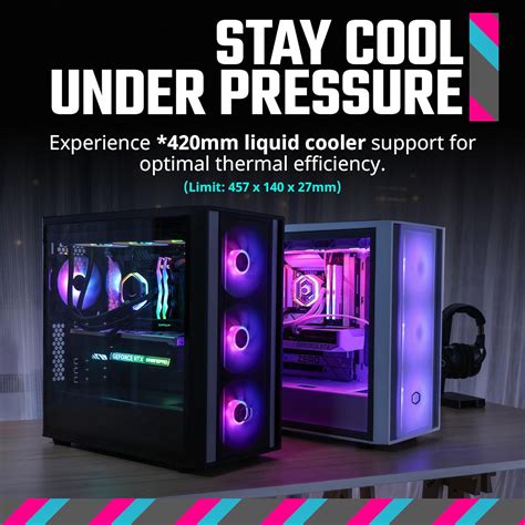 CoolerMaster Cooler Master MasterBox 600 White ATX Mid-Tower India | Ubuy
