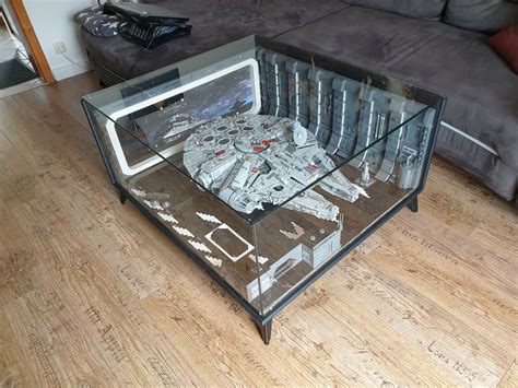 Millennium Falcon Lego Coffee Table