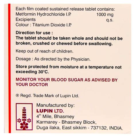 Gluconorm SR 1 g Tablet | Uses, Side Effects, Price | Apollo Pharmacy