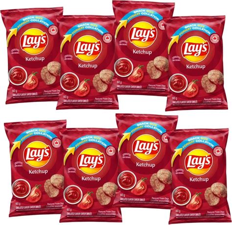 Canadian Lays Ketchup Flavour Chips at Levi Gether blog