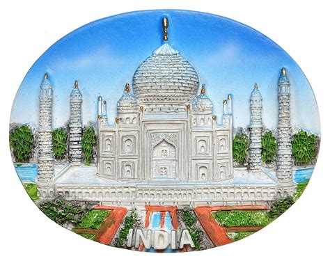 Buy Temple Trees Taj Mahal Fridge Magnet - TSC 0018 Online at Low ...