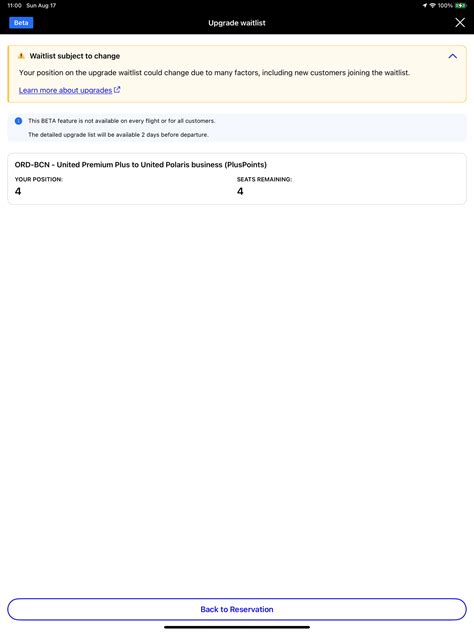 Beta United App Feature - Upgrade Waitlist Position - Page 5 ...