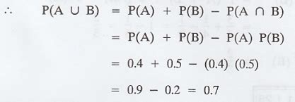 Problems on Not Mutually Exclusive Independent Events