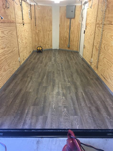 New Flooring for Utility Trailer Conversion