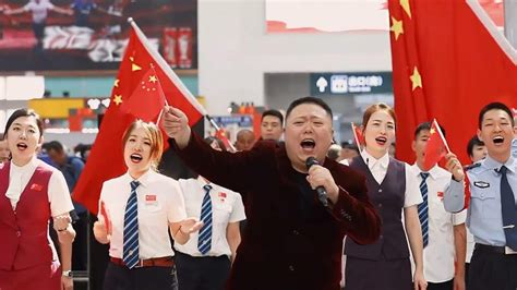 多名大妈高铁唱歌最新素材