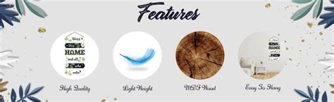 Artvibes Home Decorative Wall Art MDF Wooden Wall Hanger for Living ...