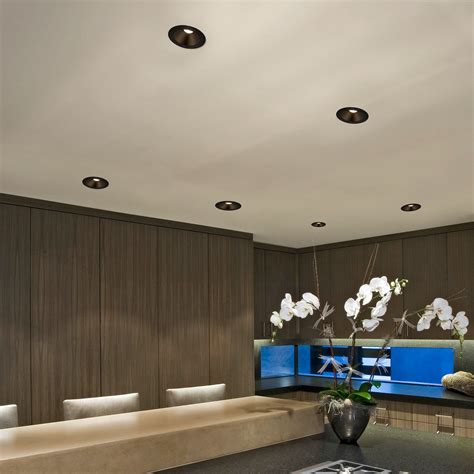 Maxxima Black 5-in or 6-in 1300 -Lumens Switchable white Round Dimmable ...