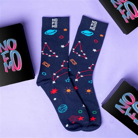 Starry Night - Crew Length Socks – NoFoMo