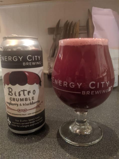 Energy City Brewing, Batavia, il. Bistro Crumble raspberry and ...
