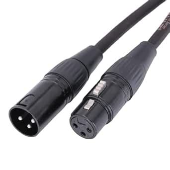 Tone Vault Audio & Media XLR Cables 25ft (1Pack), XLR Male to Female ...