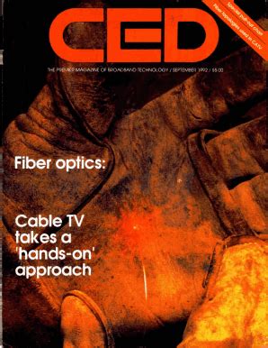 Fillable Online The State of the Art and Evolution of Cable Television ...