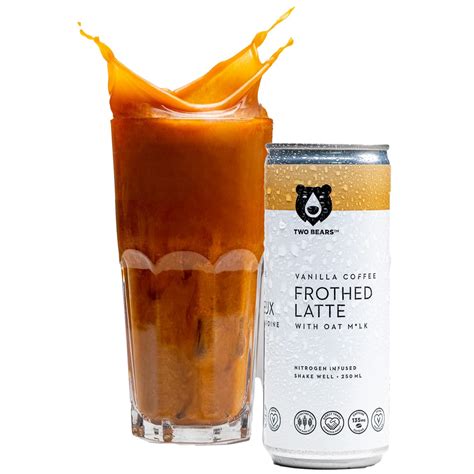 Two Bears Vanilla Oat Latte - Cold Brew Coffee 12-Pack, 8.5oz India | Ubuy