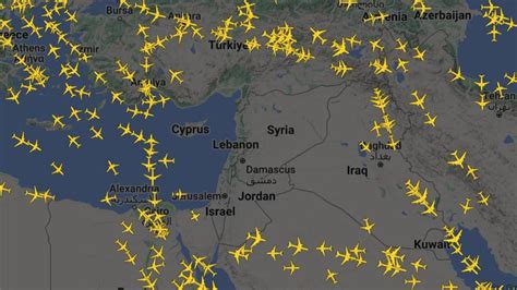 Airspace closures throughout the Middle East ground, divert flights as Iran launches drone ...
