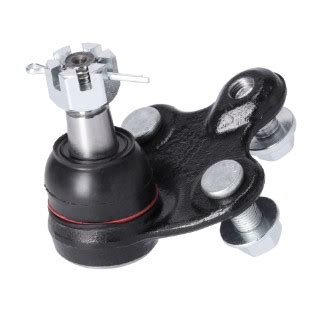 febi | 180518 | Rotule de suspension avec écrou à créneaux, goupille de ...