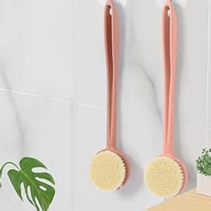 Veemok Silicone Body Back Scrubber | Double-Sided Bath Brush for Deep ...