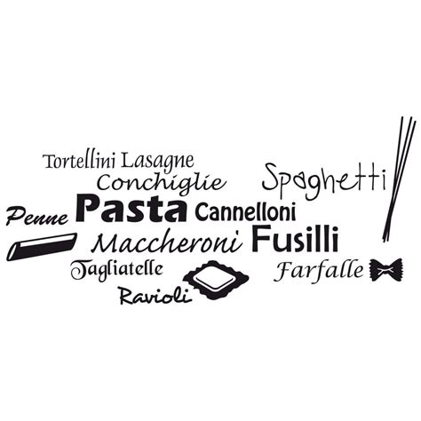 Pasta Wall sticker | wall-art.com