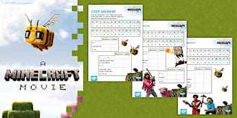 'A Minecraft Movie' Activities | Warner Bros. | Twinkl