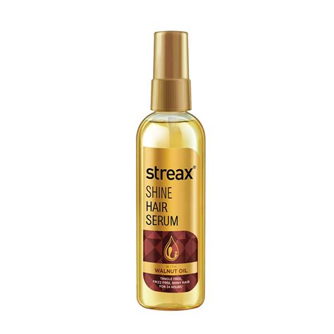 Buy Streax Hair Serum 115ml, Vitalized with Walnut Oil, For Hair ...
