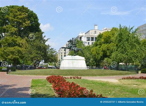 General Andrew Jackson Statue Lafayette Park Washington DC USA ...
