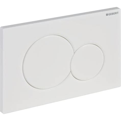 Geberit Sigma01 actuator plate for dual flush | Geberit product catalogue