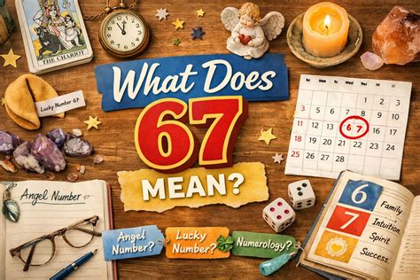 What Does 67 Mean Slang: Spirituality, Numerology, and Pop Culture ...