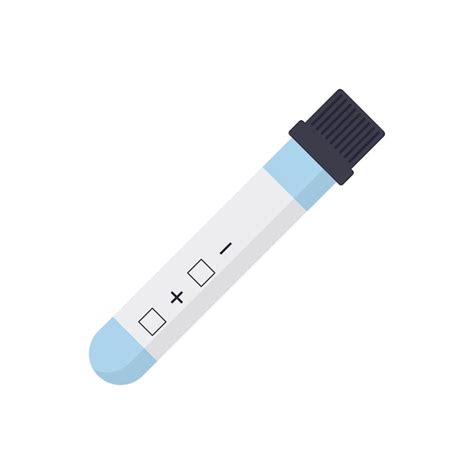 Leeres Röhrchen isoliert auf weißem Hintergrund Konzept für AIDS-HIV ...