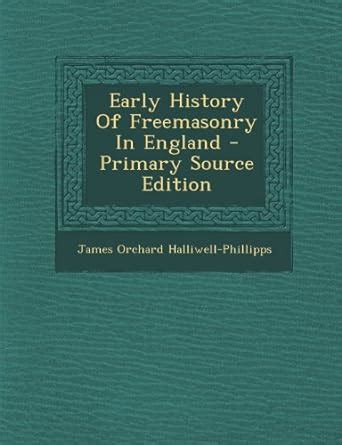 Buy Early History Of Freemasonry In England Book Online at Low Prices ...