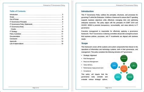 IT Governance Policy Template – ITSM Docs - ITSM Documents & Templates