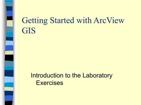 Image result for ArcView GIS Tutorial