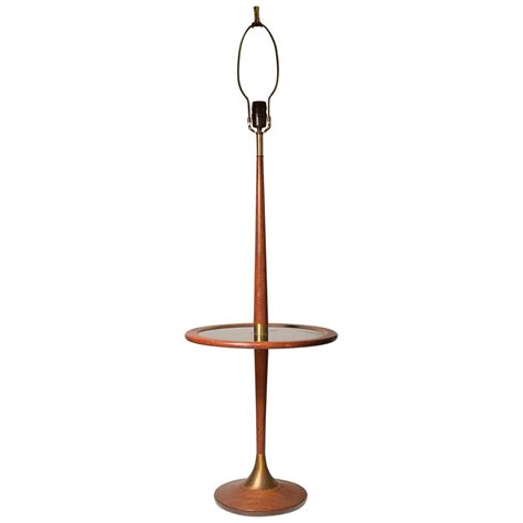 Vintage Modeline Wood Floor Lamp For Sale at 1stDibs