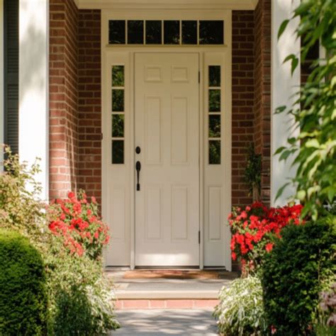 Contemporary Matte Finish Swing Single Door Design for Grand Entrances