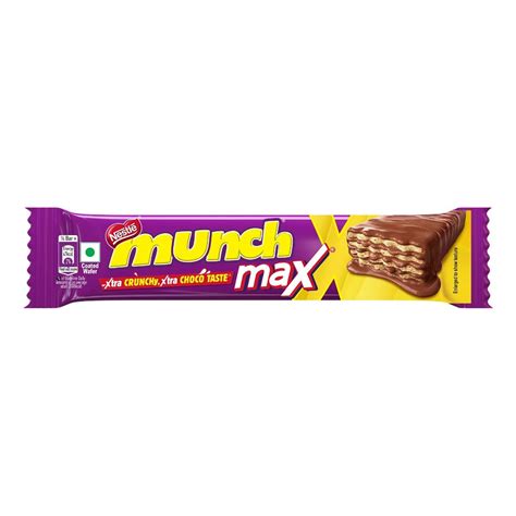 Nestle Munch Max Coated Crunchy Wafer, 42g : Amazon.in: Grocery ...