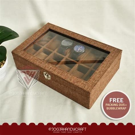 Jual SPECIAL EDITION - Kotak Tempat Jam Tangan Isi 12 / Box Jam / Watch ...