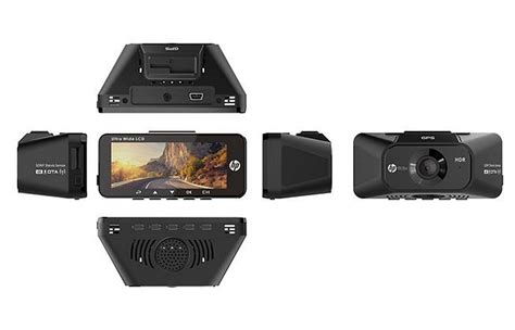 HP F808X DASHCAM/DVR WIFI, G-Sensor, GPS, ADAS, Super Capacitor, 4K Ul ...
