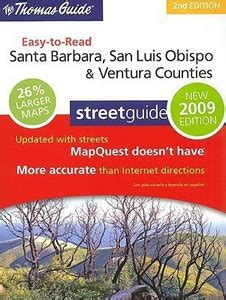 Rand McNally Santa Barbara, San Luis Obispo & Ventura Counties Easy-To ...