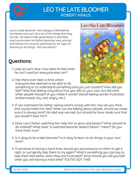 Leo The Late Bloomer