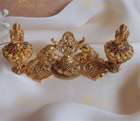 Dual Tone Ganesha Elephant Kumkum Box – Sparkle and Glow