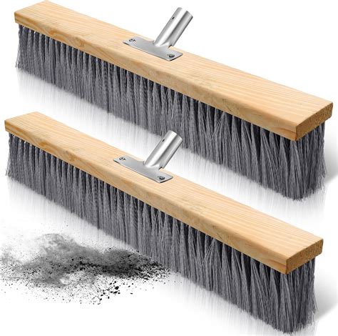 Amazon.com: 2 Pcs 24 Inches Push Broom Head Floor Sweep Fine Sweep ...