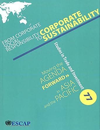 Buy From corporate social responsibility to corporate sustainability ...