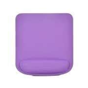 005 Square Shape Memory Foam Wrist Support Mouse Pad - Black + Purple ...