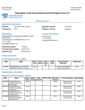 Fillable Online COMMONWEALTH CHARTER ACADEMY CHART Fax Email Print ...
