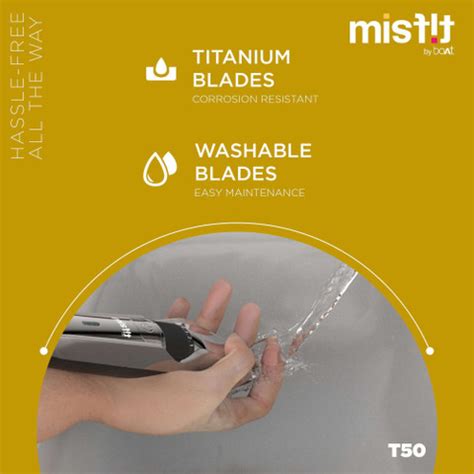 Misfit by boAt T50 Trimmer 160 mins Runtime 40 Length Settings Price in ...